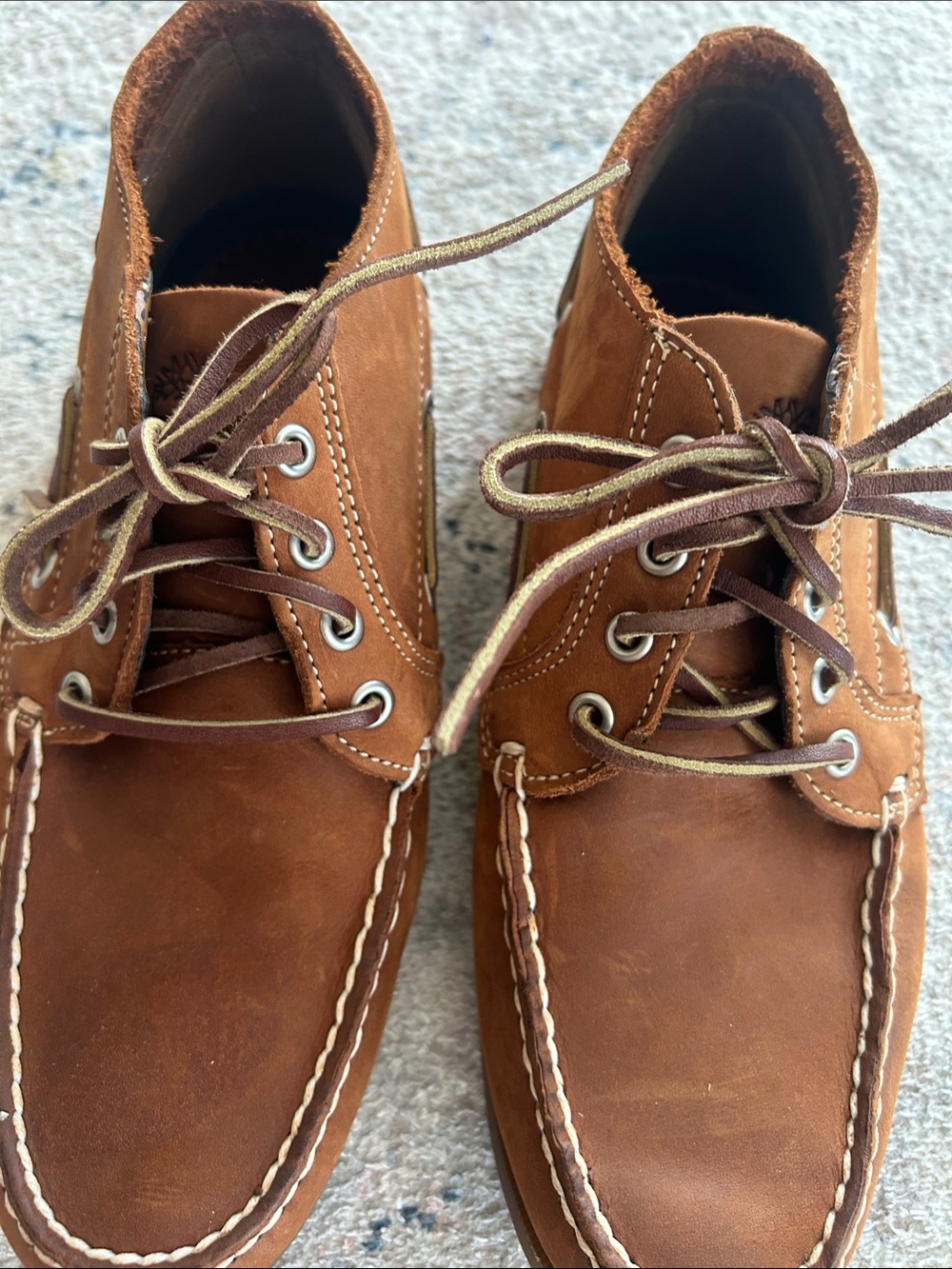 Very Cool Timberland Men's Brown Leather Chukka Boots New.